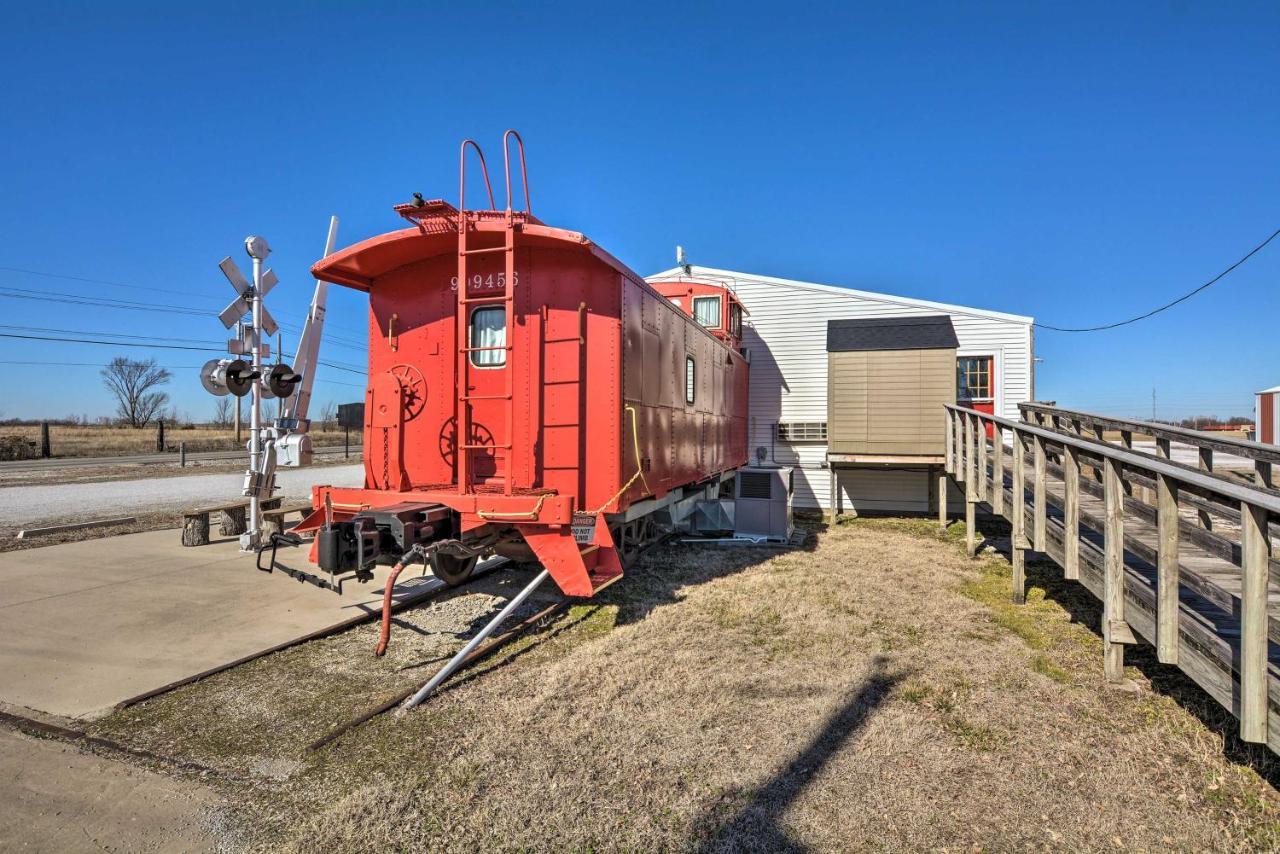 Unique Joplin Gem Converted Train Car Studio Zewnętrze zdjęcie